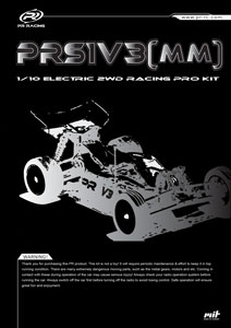 PR Racing S1 V3 MM Manual