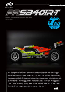 PR Racing SB401R-T Manual