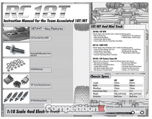 Team Associated RC18T Factory Team Manual