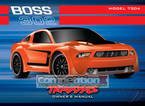 Traxxas Boss 302 Mustang Manual
