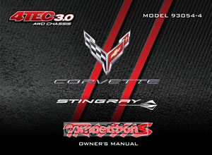Traxxas Corvette Stingray Manual