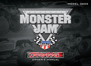 Traxxas Monster Jam Advanced Auto Parts Grinder Manual