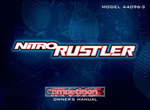 Traxxas Nitro Rustler Manual