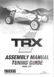 Traxxas TRX-1 Manual