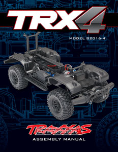 Traxxas TRX-4 Crawler Kit Manual