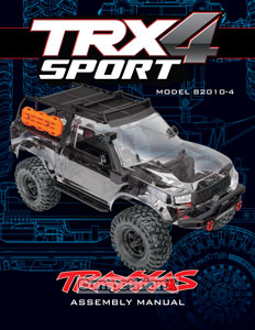 Traxxas TRX-4 Sport Kit Manual