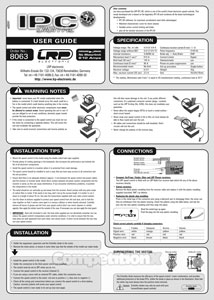 LRP IPC SR ESC Manual