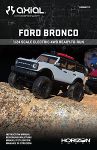 Axial SCX24 Ford Bronco Manual