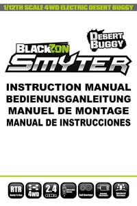 BlackZon Smyter Desert Buggy Manual