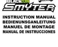BlackZon Smyter Monster Truck Manual