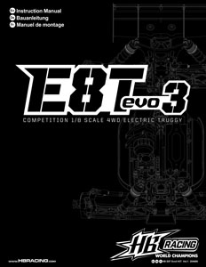 HB Racing E8T Evo3 Manual