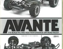 Tamiya Avante 2011 Manual