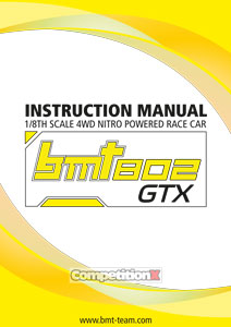 BMT 802GTX Manual