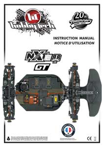 Hobbytech Spirit NXTE RR-21 GT8 Manual