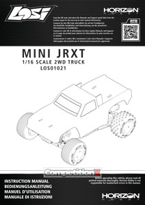 Team Losi Mini JRXT Manual