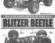 Tamiya Blitzer Beetle 2011 Manual