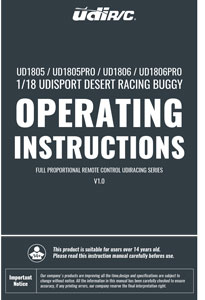 UDI 1806 Entelodon Manual