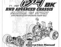 3Racing Sakura D4 RWD Sport Black Edition Manual