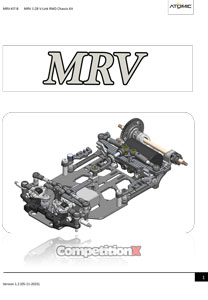 Atomic RC MRV V-Link RWD Manual