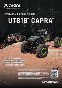 Axial Capra UTB18 Unlimited Manual