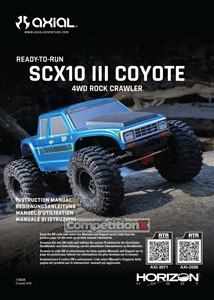 Axial SCX10 III Coyote Manual
