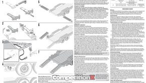 Axial SCX24 Flat Bed Vehicle Trailer Manual