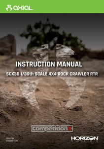Axial SCX30 Chevrolet K10 Manual
