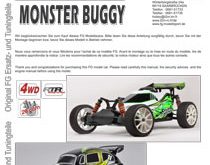 FG Modellsport Fun Cross Monster Buggy Manual