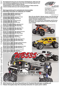 FG Modellsport Monster Truck 4x4 WB535 Manual