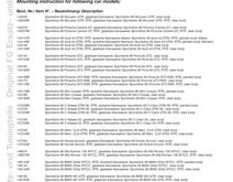 FG Modellsport Sportsline 08 2WD RTR Manual