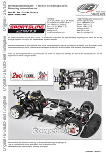 FG Modesllsport Sportsline 2WD RTR Manual