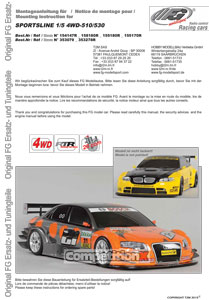 FG Modellsport Sportsline 4WD RTR Manual