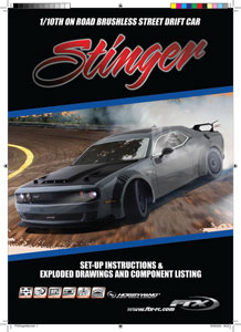 FTX RC Stinger Street Car Manual