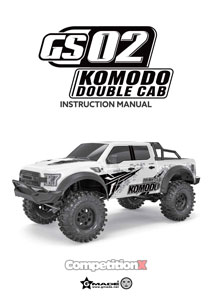 Gmade Komodo Double Cab RTR Manual