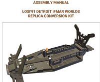 GP3D Losi 1991 Detroit IFMAR Worlds Replica Conversion Kit Manual