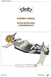 GP3D RCX36 Retro Mod Conversion Kit Manual