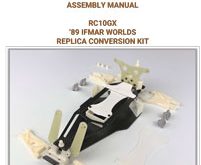 GP3D Team Associated RC10GX 1989 IFMAR Worlds Replica Conversion Kit Manual